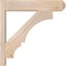 Ekena Millwork Balboa Smooth Craftsman Outlooker, Douglas Fir, 5 1/2"W x 22"D x 22"H OUT06X22X22BOA04SDF - alternate 3